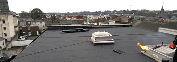 Flat Roofing Repair in Dublin